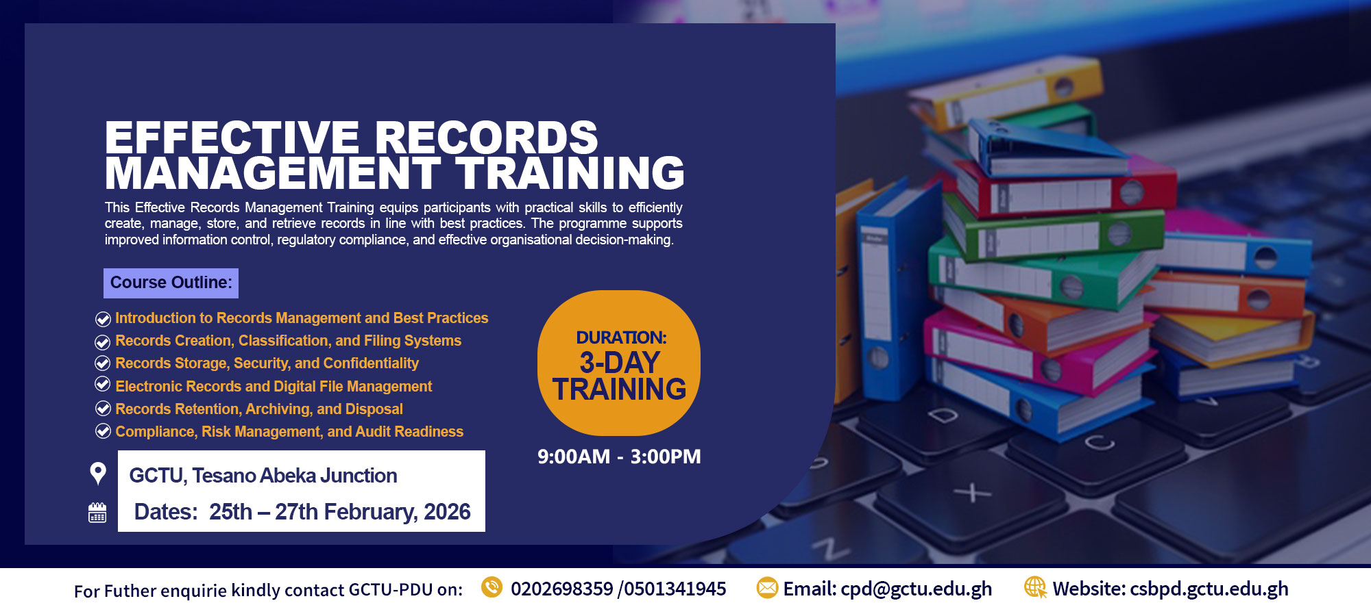 Effective Record Management training